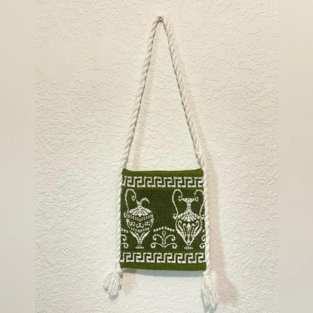 Made in Greece Boho Hippie Bag Crossbody Size Small 8